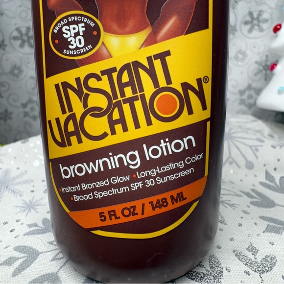 Vacation Tanning Bundle Chardonnay Oil Bronzing Lotion & Baby Oil Christmas - Picture 4 of 12